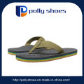 Sapato de praia de couro plano chinelo sapato Flip Flop